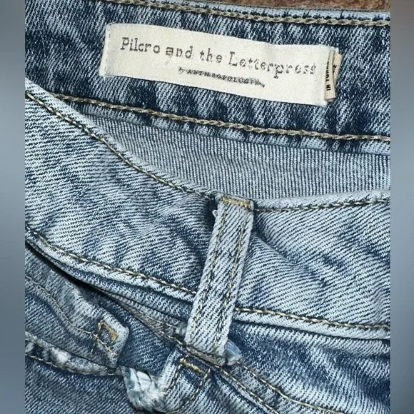 Pilcro And The Letterpress Jeans Women’s High Rise Slim Size 27 - Picture 4 of 12